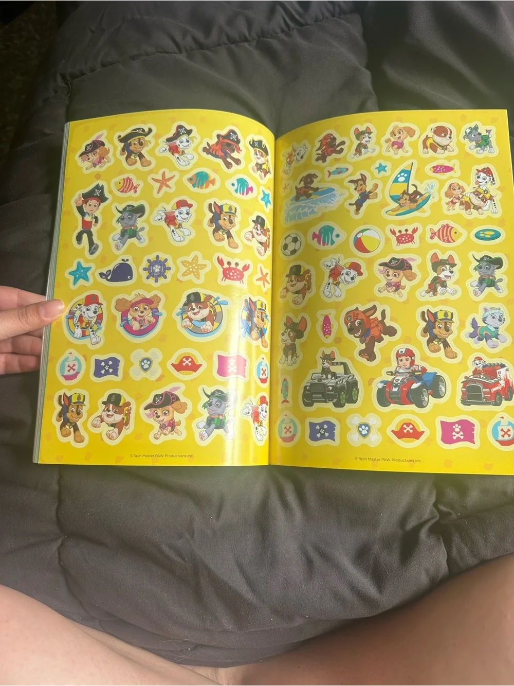 Paw Patrol Doodle Adventures! Coloring Book - Blue, Pink, Yellow